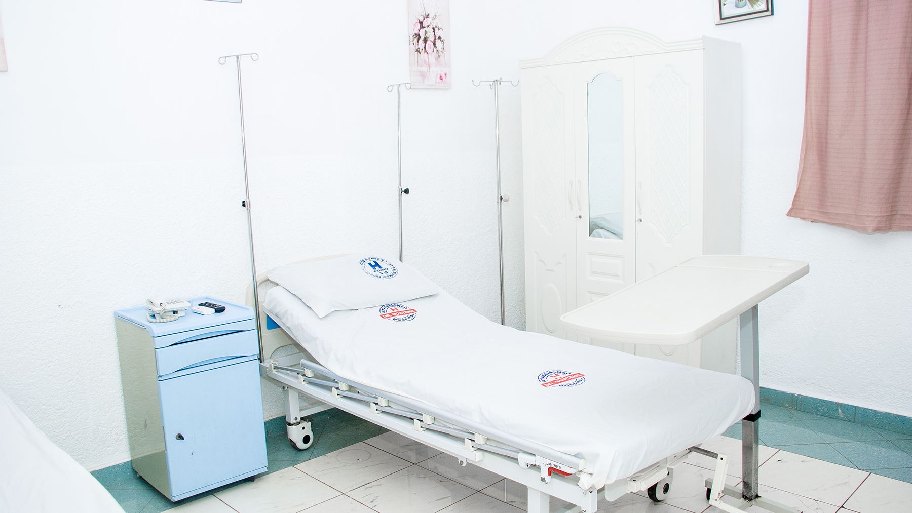 Happy patients with healthcare services